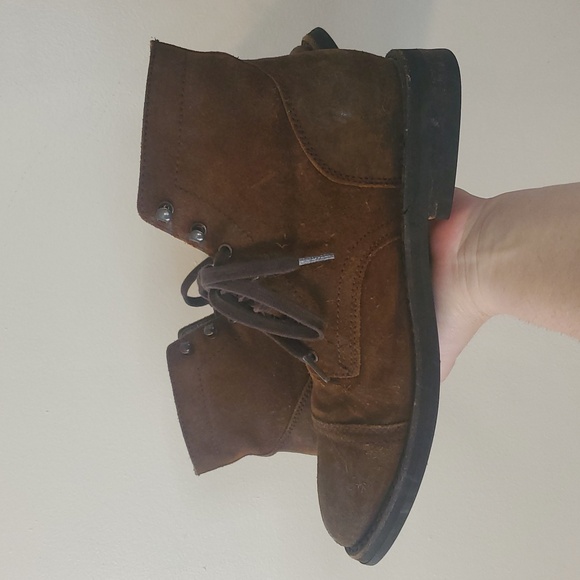 Thursday Boot Company Mens Captain Boots Size 8 Brown Leather Lace-Up - Picture 2 of 16